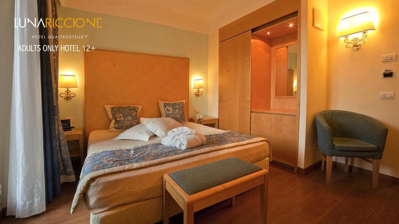 Hotel Luna Riccione E Aqua Spa Only Adults +12 Экстерьер фото